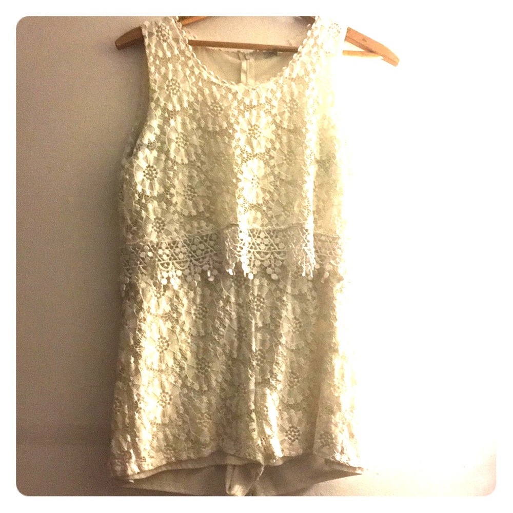 White romper